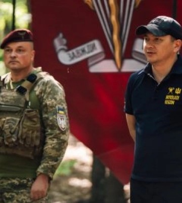 Віталій Кім відвідав військових на Донецькому напрямку