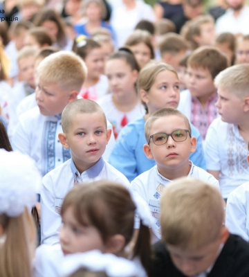 Перший дзвоник у новій безпечній школі в Біленьківській громаді