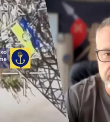 В окупованих Олешках росіяни підірвалися, намагаючись зняти український прапор