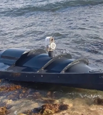 Під Костянтинівкою на Донеччині помітили морські дрони на водосховищі — ЗМІ