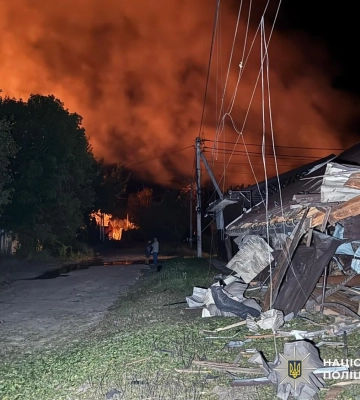 Рашисти атакували Охтирку 15 шахедами: 14 постраждалих, троє дітей