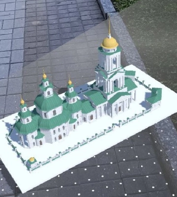 У Сумах запустили мобільний застосунок для відтворення зруйнованих пам’яток у доповненій реальності