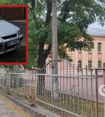 У Дніпрі автомобіль збив дитину, яка йшла зі школи (ВІДЕО)