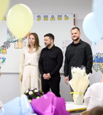 Зеленский посетил начальную школу нового типа в Броварах