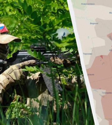 Росія просунулася на кордоні Дніпропетровської та Запорізької областей, - DeepState