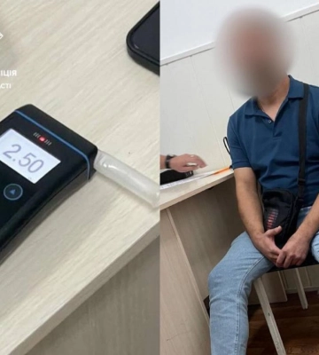 2,50 та 2,81 проміле: правоохоронці Рівненщини виявили двох нетверезих водіїв