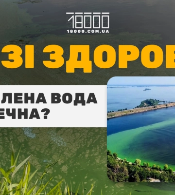 Чи знають черкащани, чому цвіте Дніпро і чому це небезпечно навіть восени