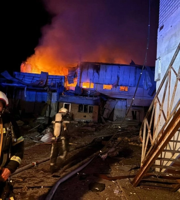 Голова Київської ОВА повідомив про наслідки нічної атаки ворожих БпЛА на Білу Церкву. ФОТО
