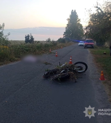 На Волині 11‑класник на мотоциклі розбився на смерть