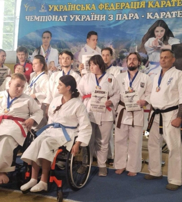 Спортсмен з Рівненщини став чемпіоном України з паракарате