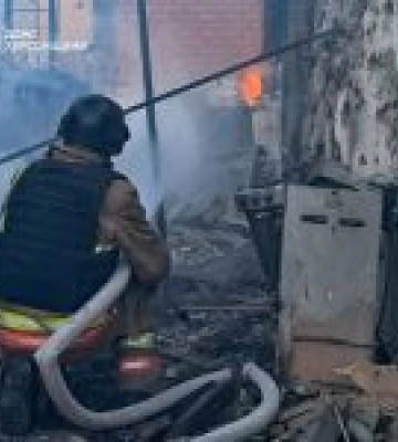 На Херсонщині росіяни бомбардували житлові будинки