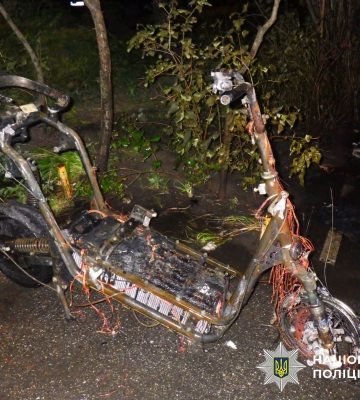 У Києві чолов’яга вчинив підпал на вулиці заради того, щоб його впустили до під’їзду будинку