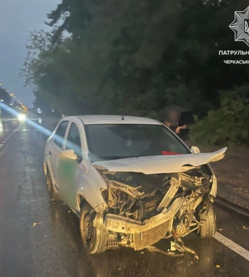 У Черкасах не розминулися два автомобілі (ФОТО)