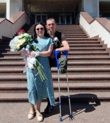 Воїн із Запоріжжя під час реабілітації на Волині знайшов свою долю та сенс життя 