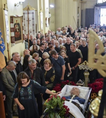 У Львові попрощалися з Андрієм Парубієм