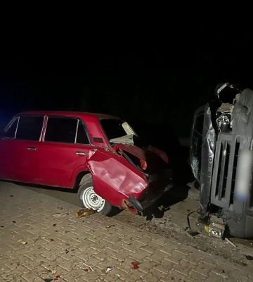 У Сумах водій позашляховика влаштував ДТП із п’ятьма авто і разом із пасажиром потрапив у лікарню