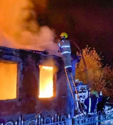 Рятувальники показали наслідки атаки російських БпЛА на Харківщину