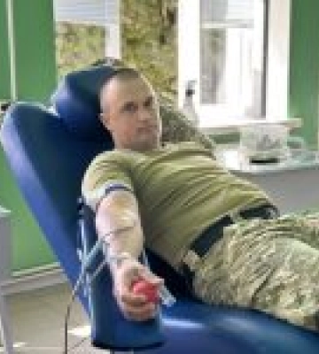 На Волині прикордонники здали понад 50 літрів крові