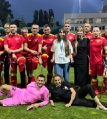 Волинські «Хрестоносці» – серед трійки найкращих у чемпіонаті України з ампфутболу