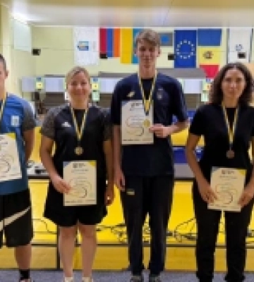 Представники Рівненщини вибороли нагороди на Чемпіонаті України з кульової стрільби