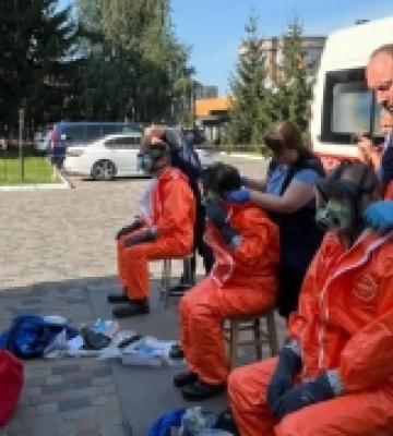 У Ковелі медики вчилися працювати під час хімічної атаки