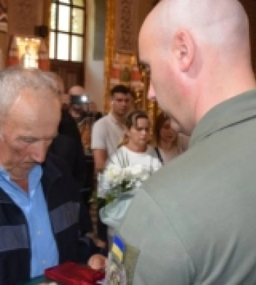 На Волині родинам загиблих прикордонників вручили державні відзнаки захисників