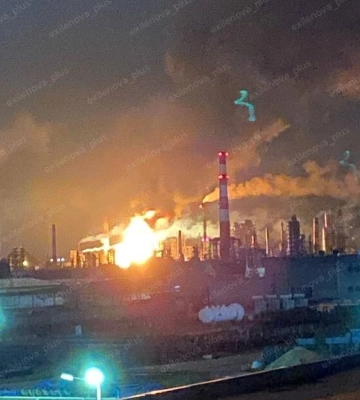 Сили безпілотних систем атакували Рязанський НПЗ та нафтобазу в Луганську