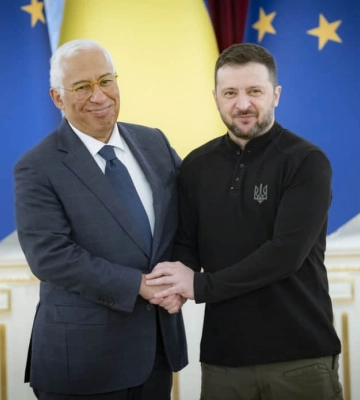 Президент Євроради прибув до Ужгорода та зустрівся із Зеленським