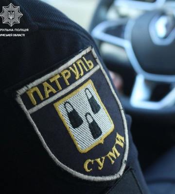 Сумські патрульні зупинили п’яного водія, який проїхав на червоний сигнал світлофора