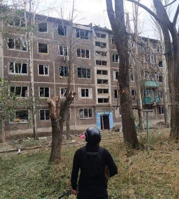 Російська авіація масовано атакувала Костянтинівку: у місті значні руйнування