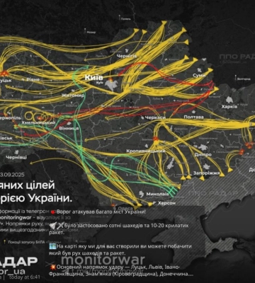 Вночі ворожий безпілотник перетнув Одещину, перелетів Молдову і загубився десь у Румунії