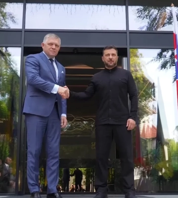 Під Ужгородом відбулася зустріч президента України та словацького премʼєра