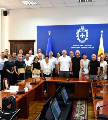 У Рівному відзначили сумлінних платників податків напередодні Дня підприємця