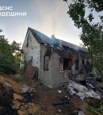 Вночі в Сараті на пожежі загинуло двоє людей