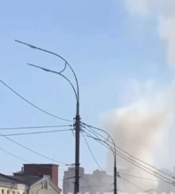 У Києві палає фабрика Roshen (відео)