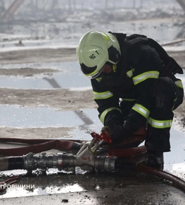 В Днепре ликвидировали масштабный пожар