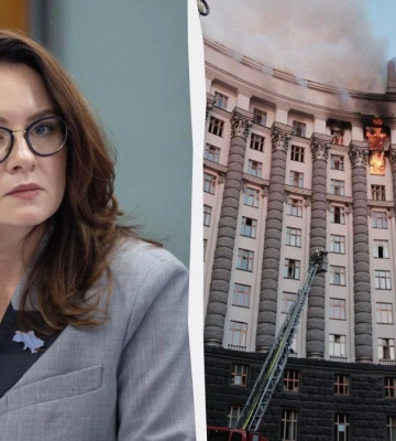 Впервые в результате атаки было повреждено здание Кабмина, - Свириденко