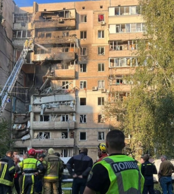 У Києві понад 10 локацій з пошкодженнями внаслідок атаки РФ – КМВА