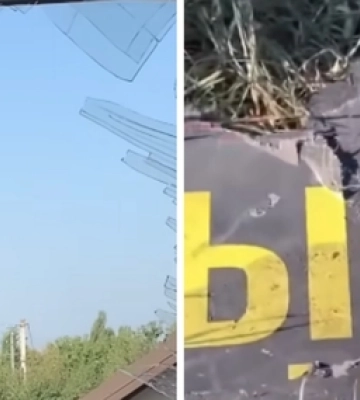 Прилетіло на городі: у Луцьку удар «Шахеда» пошкодив  будинок (відео)