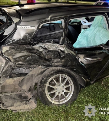 В нічоному ДТП на Сихові постраждав 22-річний пасажир Volkswagen Golf