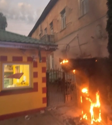 В Острозі палав гральний автомат