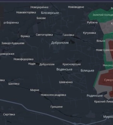 Силы обороны зачистили Владимировку и отбросили врага возле трех населенных пунктов в Донецкой области - DeepState