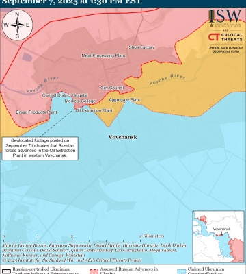 ISW: на севере от Харькова продвинулись россияне – что захватили