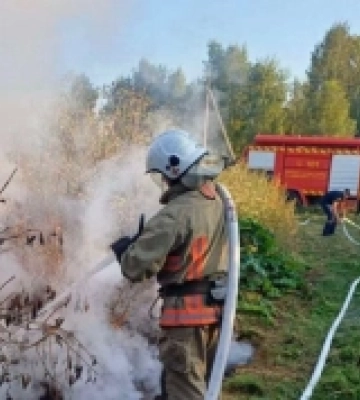 Волинські рятувальники показали, як боротимуться з найскладнішими пожежами (Відео)