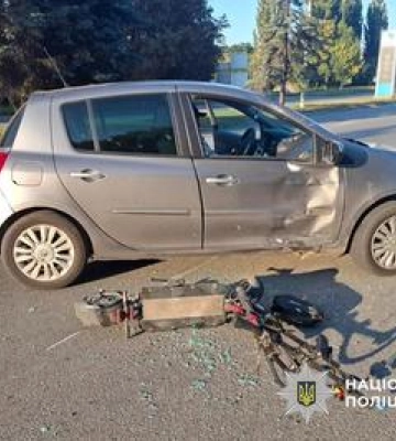 У Полтаві в ДТП постраждав водій електросамокату