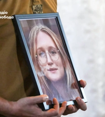 У Києві попрощались з 19-річною військовою Азову Дар'єю Лопатіною