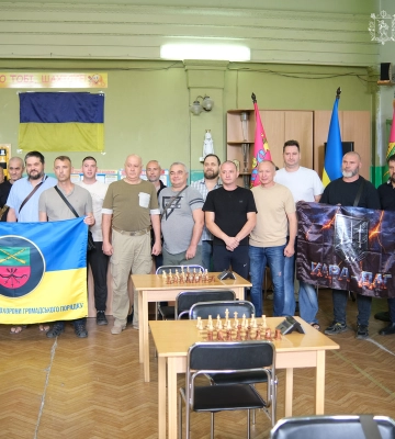 У Запоріжжі ветерани війни змагалися у першому обласному турнірі з шахів
