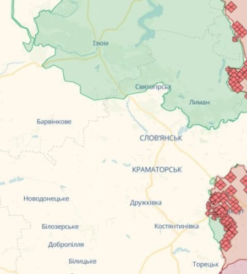 Сили оборони: ворог намагається встановити вогневий контроль над північними околицями Слов’янська