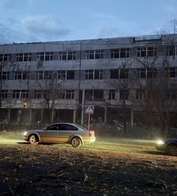 В окупованому Донецьку ракетами уражено колишній завод «Топаз»
