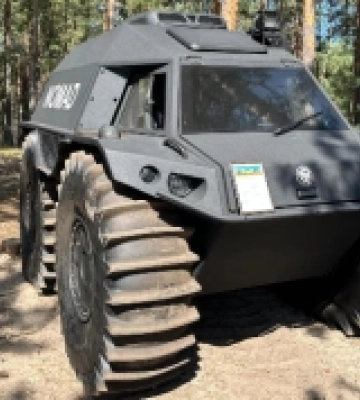 На Півночі Рівненщини прикордонники отримали вітчизняний снігоболотохід